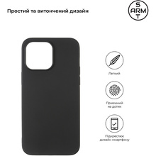 Чехол ARMORSTANDART Matte Slim Fit для Apple iPhone 14 Pro Max Black (ARM65615)