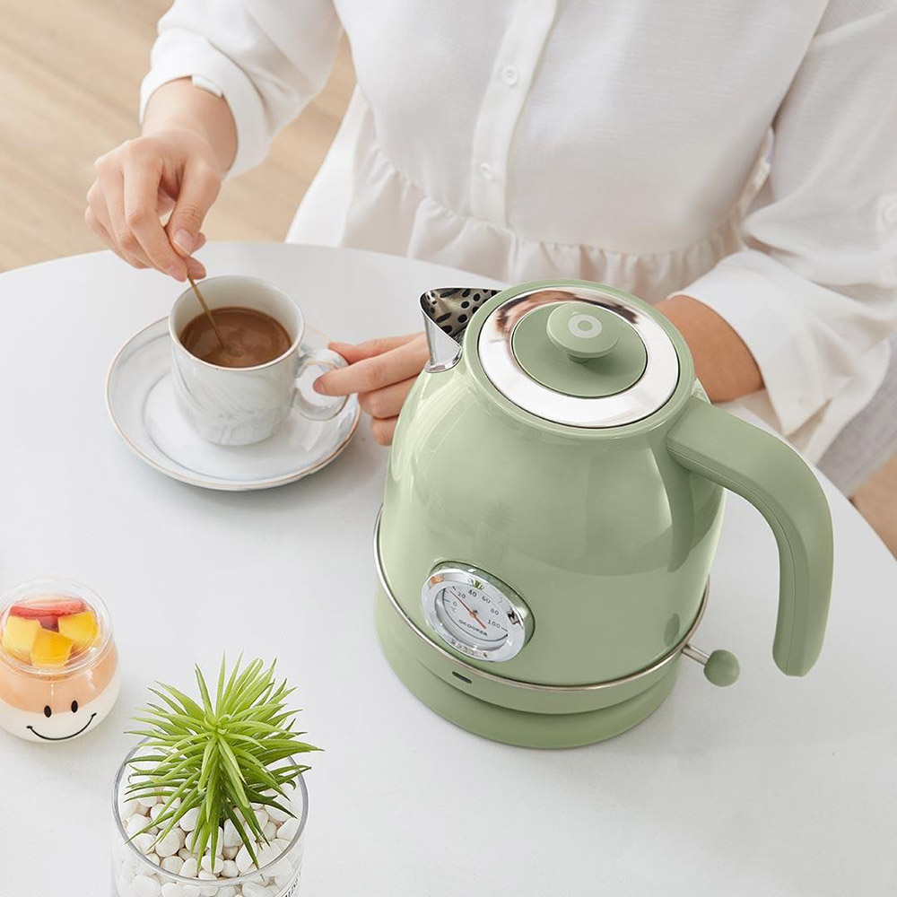 Электрочайник O'COOKER Xiaomi Electric Kettle Green (CS-SH01) Материал корпуса нержавеющая сталь