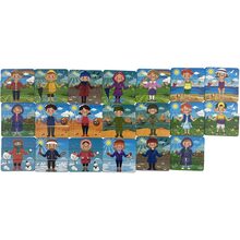 Пазл 2D3D на магнитной основе "Профессии" (2D3DNU2110)