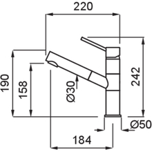 Змішувач ELLECI Reno Tortora 43 (8031873101077)