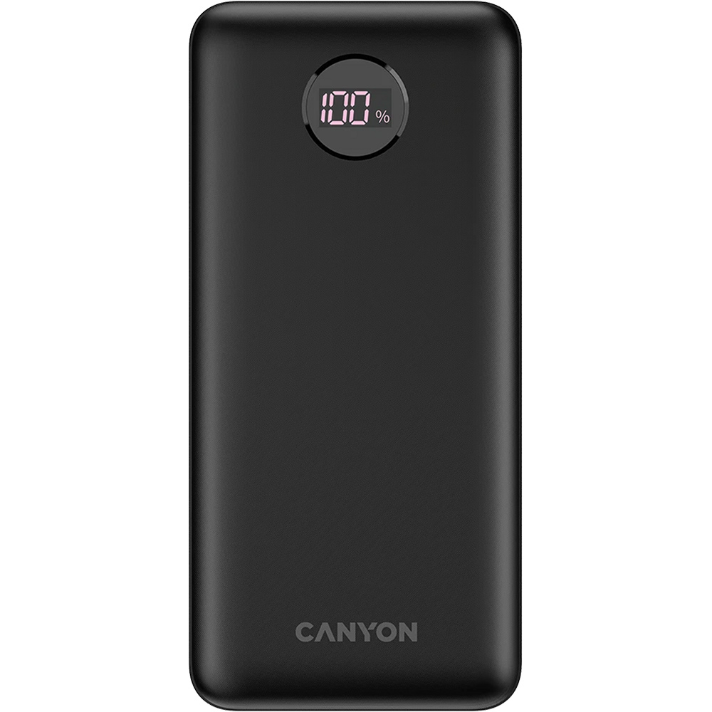 Powerbank CANYON 20000mAh PB-2002 PD Black (CNE-CPB2002B) Powerbank CANYON 20000mAh PB-2002 PD Black (CNE-CPB2002B)