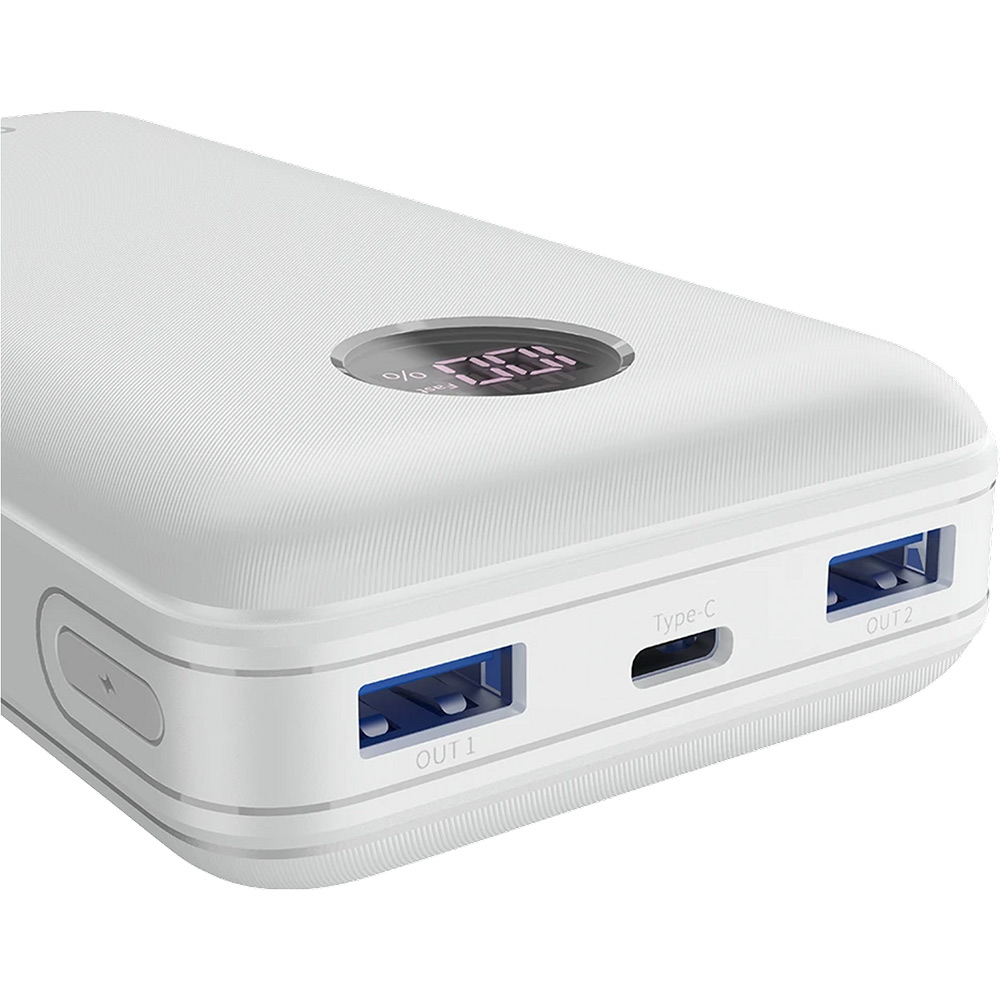 Powerbank CANYON 20000mAh PB-2002 PD White (CNE-CPB2002W) Емкость 20000