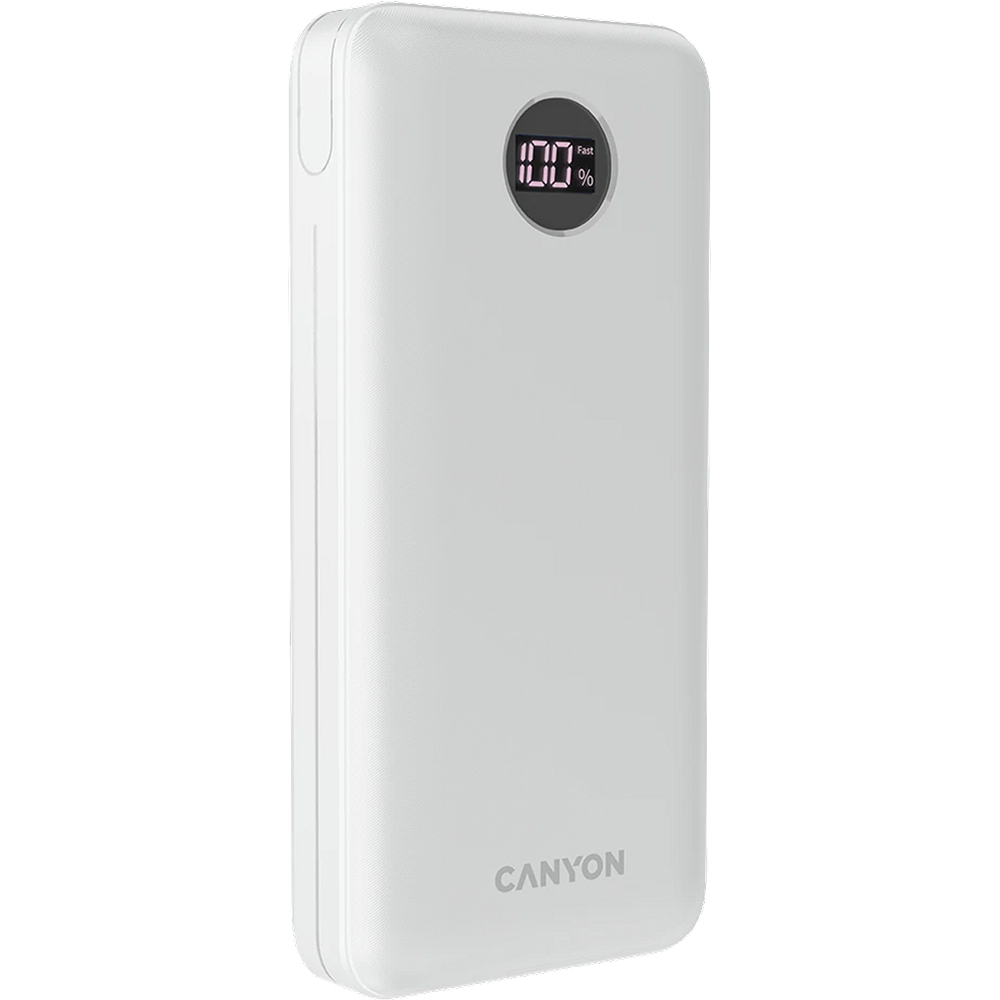 Powerbank CANYON 20000mAh PB-2002 PD White (CNE-CPB2002W) Торговая марка CANYON
