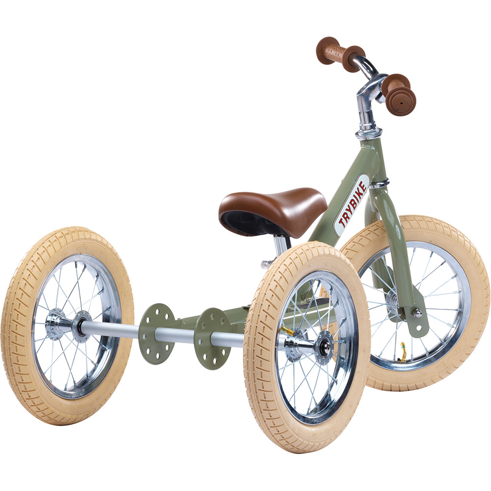 В Фокстрот Беговел TRYBIKE TBS-2-GRN-VIN + TBS-100-TKV (TBS-3-GRN-VIN)