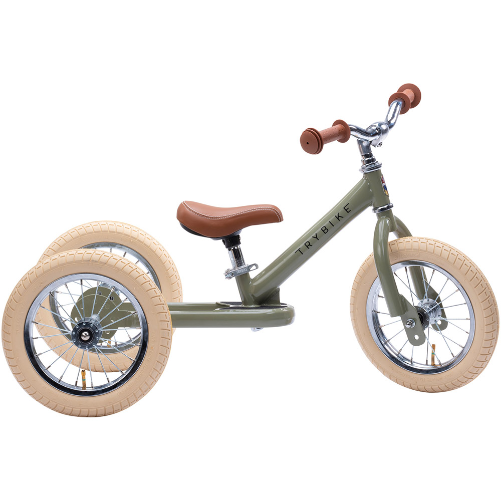 Беговел TRYBIKE TBS-2-GRN-VIN + TBS-100-TKV (TBS-3-GRN-VIN)