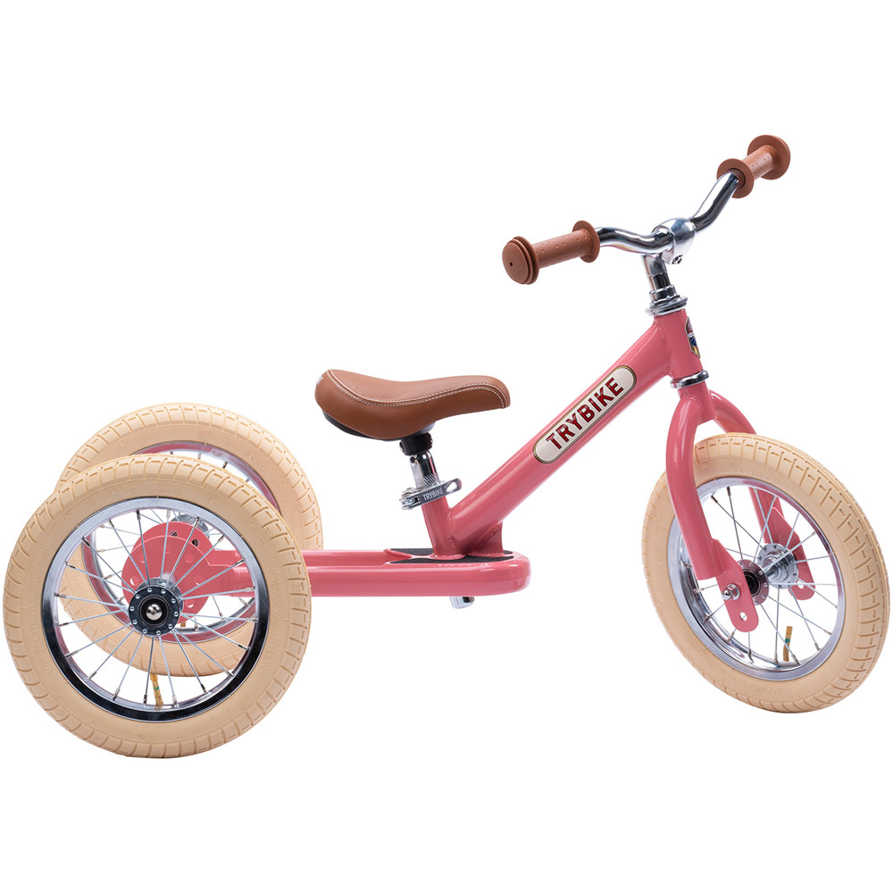 Беговел TRYBIKE TBS-2-PNK-VIN + TBS-100-TKV (TBS-3-PNK-VIN)