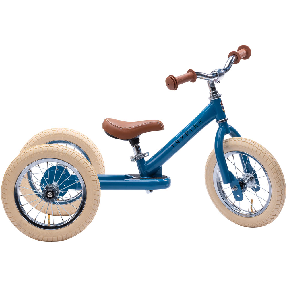 Беговел TRYBIKE TBS-2-BLU-VIN + TBS-100-TKV (TBS-3-BLU-VIN) Материал рамы сталь