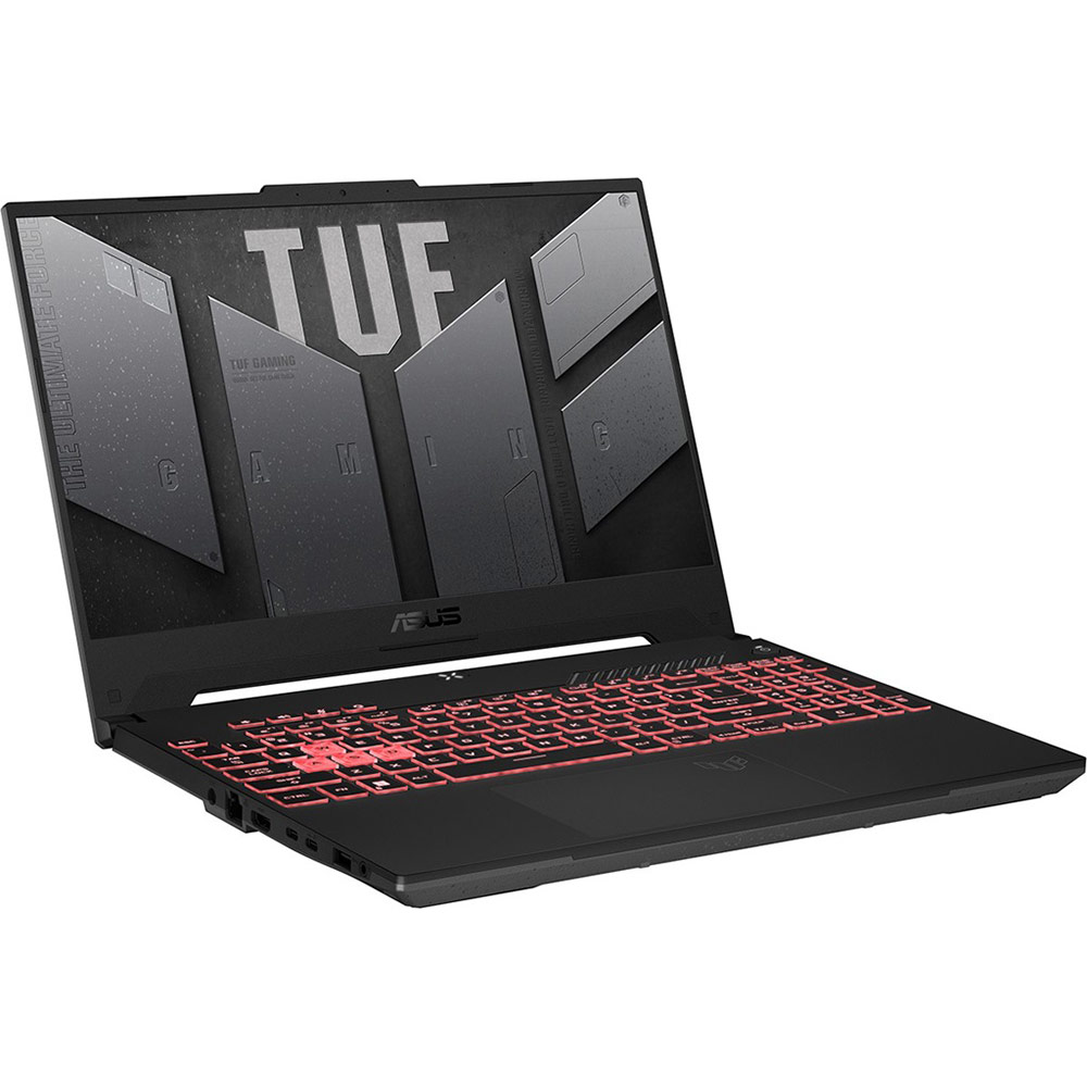 Зовнішній вигляд Ноутбук ASUS TUF Gaming A17 FA707NV-LL021 Jaeger Gray (90NR0E35-M001W0)