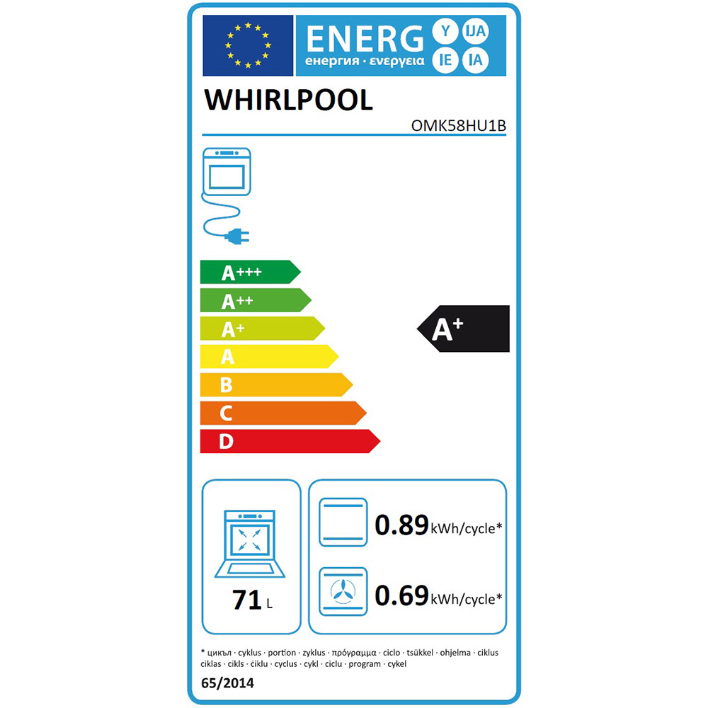 Заказать Духовой шкаф WHIRLPOOL OMK58HU1B