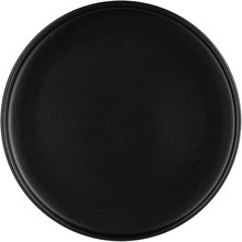 Тарілка столова дрібна ARDESTO Trento 26,5 см Black (AR2926TB)