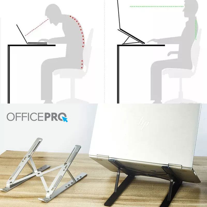 Фото 4 Підставка для ноутбука OFFICEPRO LS320G Grey