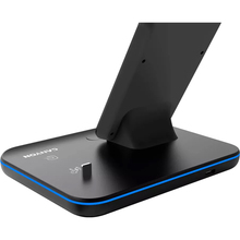 Беспроводное зарядное устройство CANYON WS-302 3 в 1 QI Black (CNS-WCS302B)