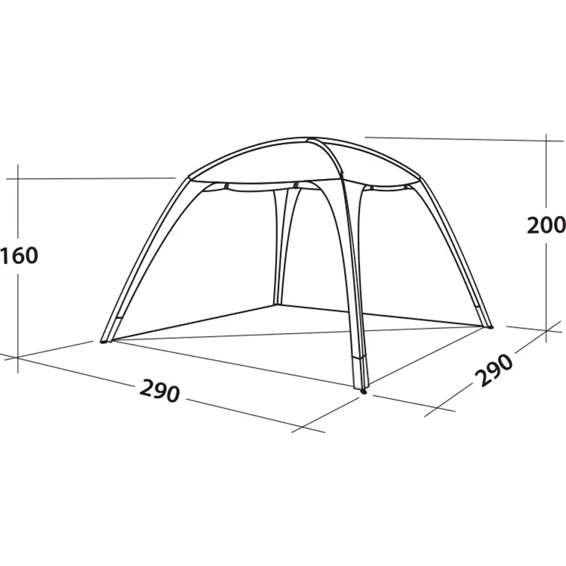 Изображение Павильон EASY CAMP Day Lounge Granite Grey (120426)