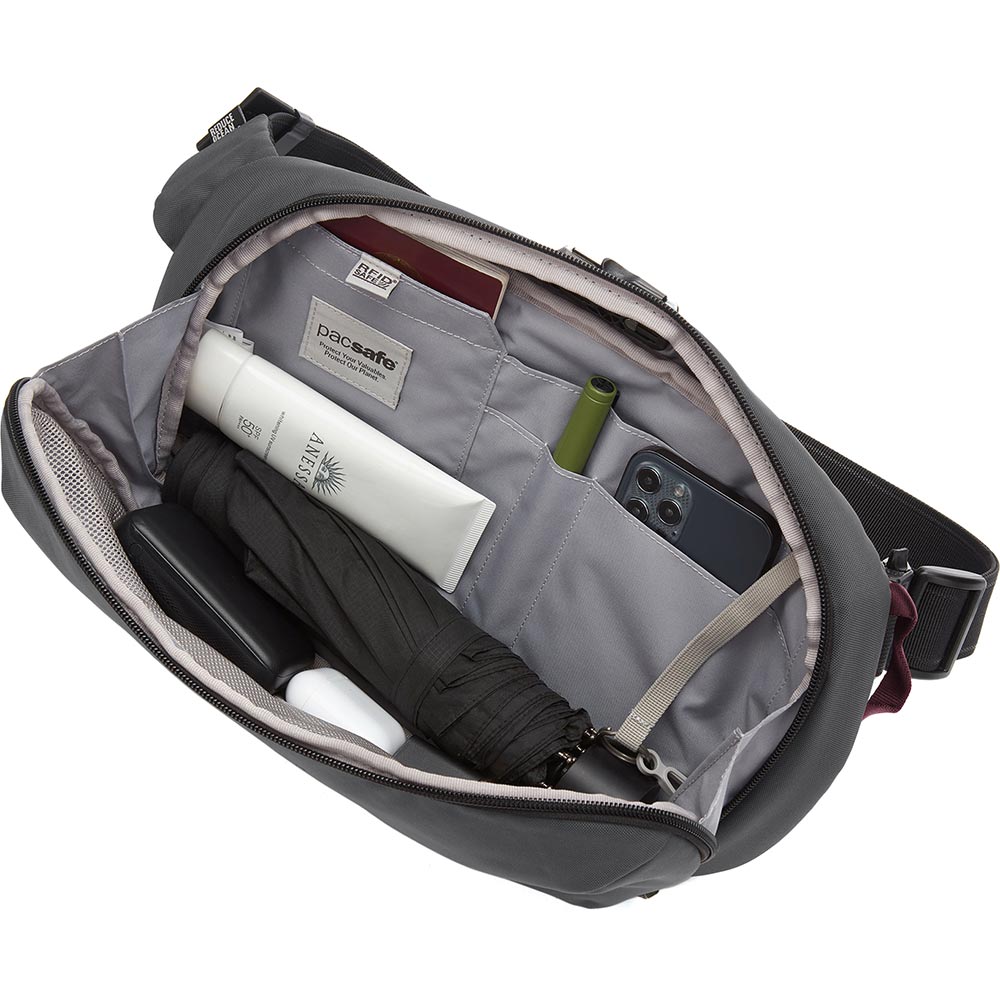 Фото Сумка через плече PACSAFE Metrosafe X Anti-Theft Urban Sling Graphite (30615144)