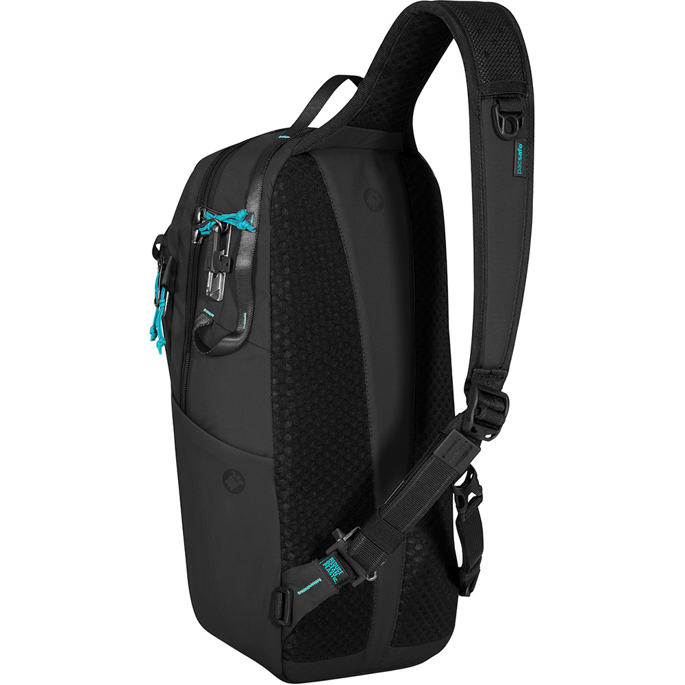 Сумка через плечо PACSAFE Eco 12L Anti-Theft Sling Black (41103138) Объем 12