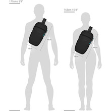 Сумка через плечо PACSAFE Eco 12L Anti-Theft Sling Gray/Black (41103145)