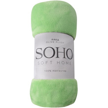 Плед SOHO 150*200 см Olive plush (1209К)