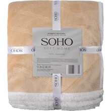 Ковдра SOHO флісова 200*220 см Plush hugs Beige (1225К)