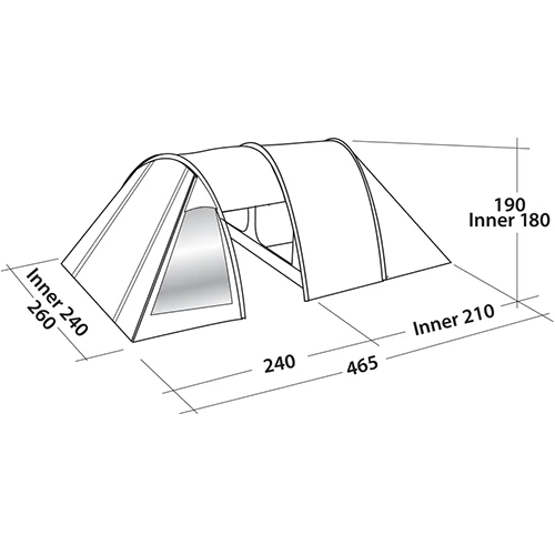 Намет EASY CAMP Galaxy 400 Steel Blue (120413) Призначення кемпінговий