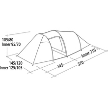 Палатка EASY CAMP Magnetar 200 Rustic Green (120414)