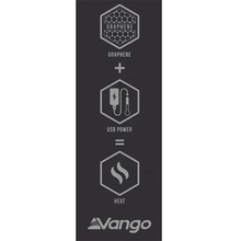 Спальник VANGO Radiate Single/-3°C с подогревом Black Left (SBQRADIATB05TJ8)