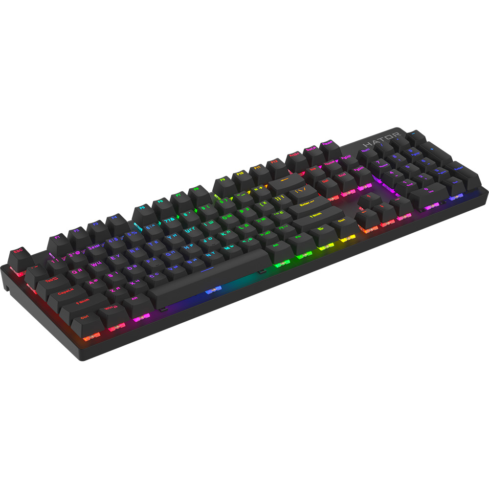 Клавіатура HATOR Starfall RGB Premium Green swich (HTK-598) Клас ігрова