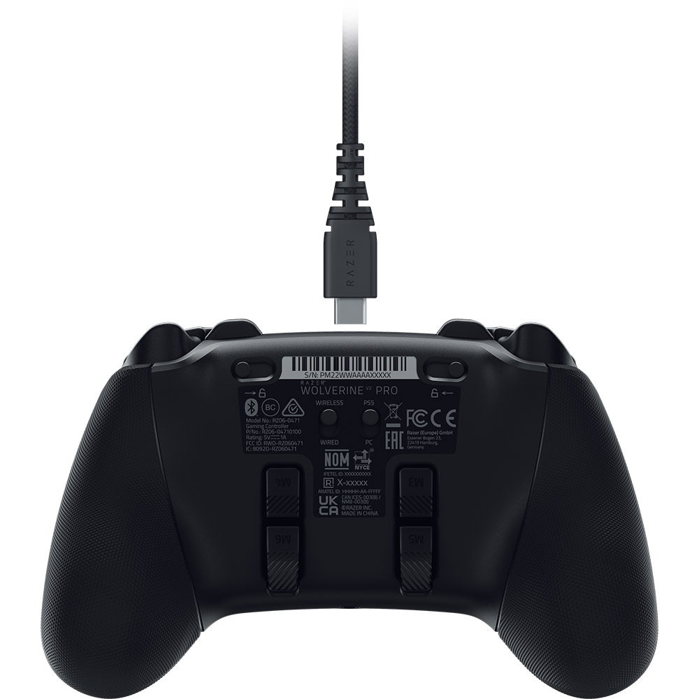 Геймпад RAZER Wolverine V2 PRO for PS5 Black (RZ06-04710100-R3G1) Количество кнопок 17