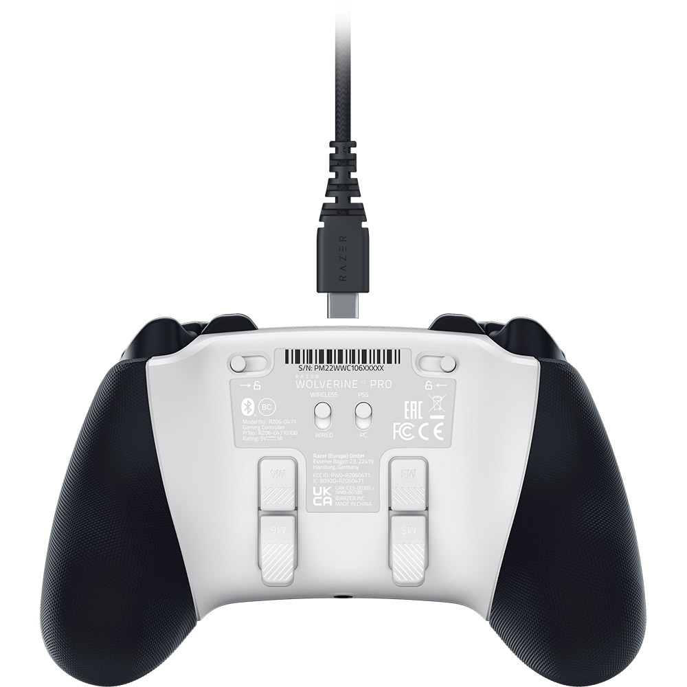 Геймпад RAZER Wolverine V2 PRO for PS5 White (RZ06-04710200-R3G1) Количество кнопок 17