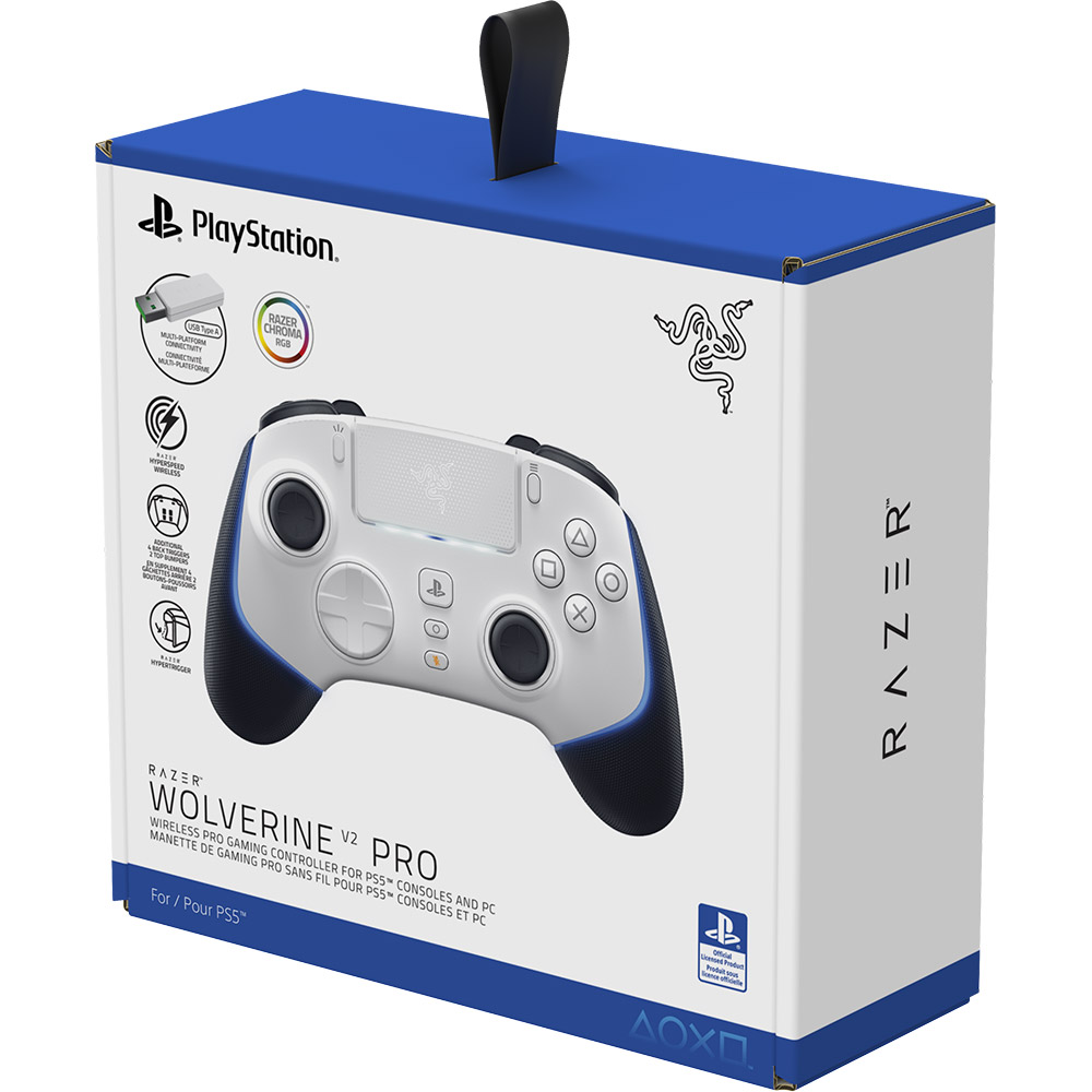 Покупка Геймпад RAZER Wolverine V2 PRO for PS5 White (RZ06-04710200-R3G1)