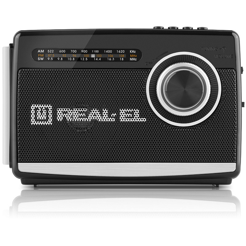 Радиоприемник REAL EL X-510 Black (EL121800003) Тюнер аналоговый