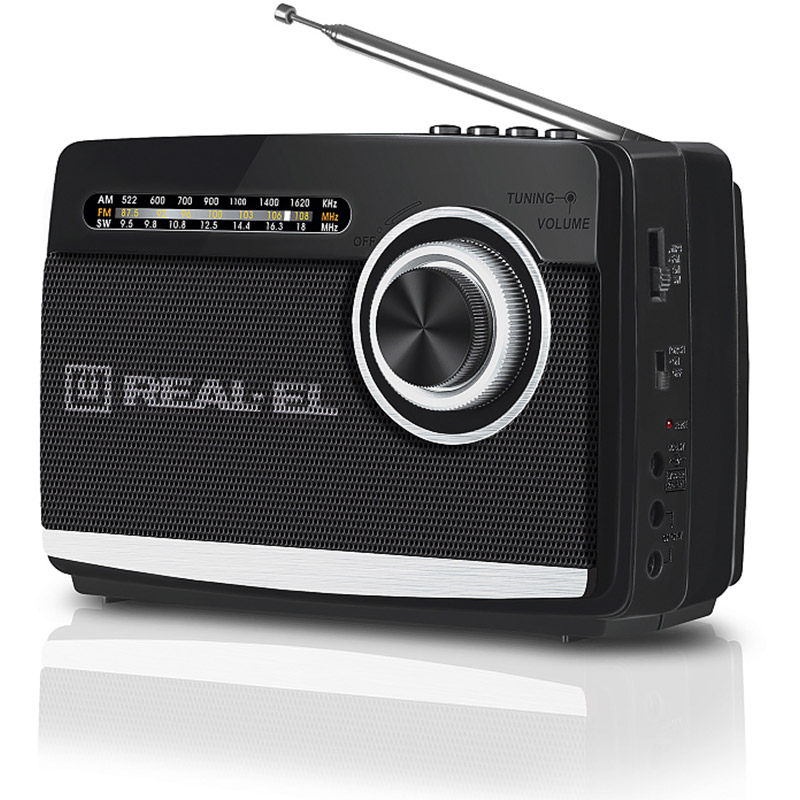 Радиоприемник REAL EL X-510 Black (EL121800003) Питание Li-Ion