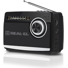 Радиоприемник REAL EL X-510 Black (EL121800003)