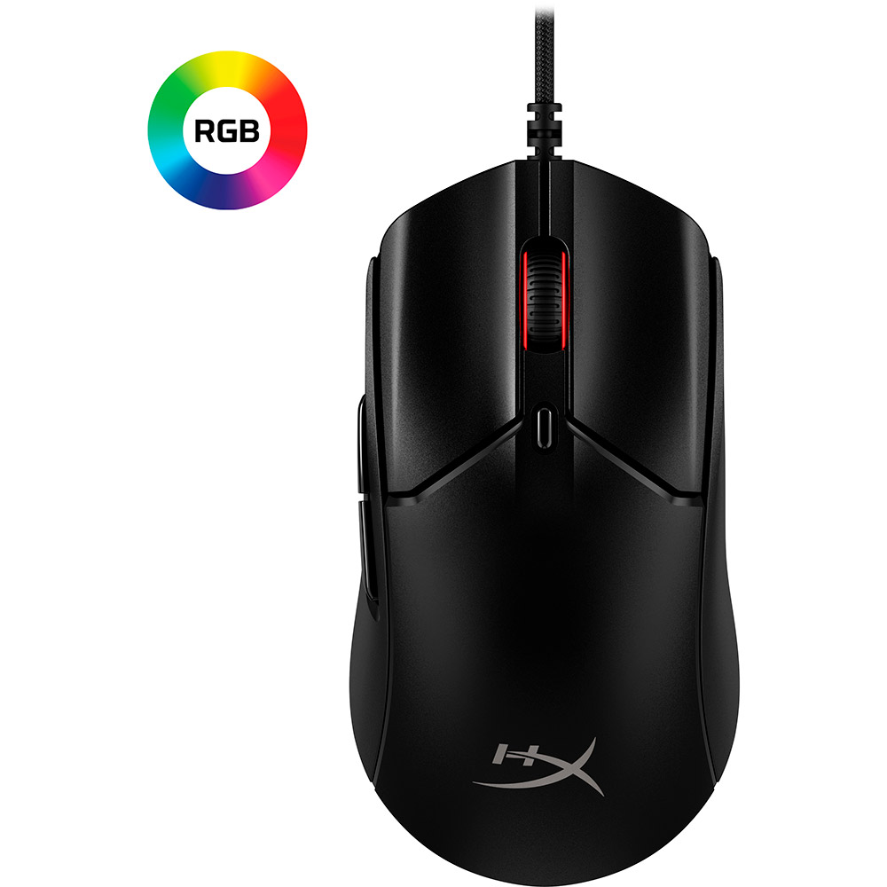 Зовнішній вигляд Миша HYPERX Pulsefire Haste 2 Black (6N0A7AA)