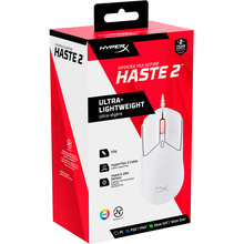 Мышь HYPERX Pulsefire Haste 2 White (6N0A8AA)