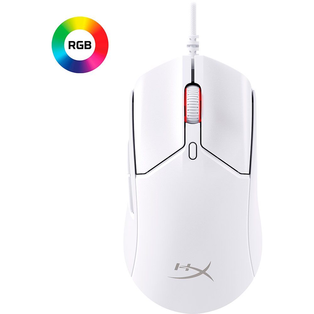 Внешний вид Мышь HYPERX Pulsefire Haste 2 White (6N0A8AA)