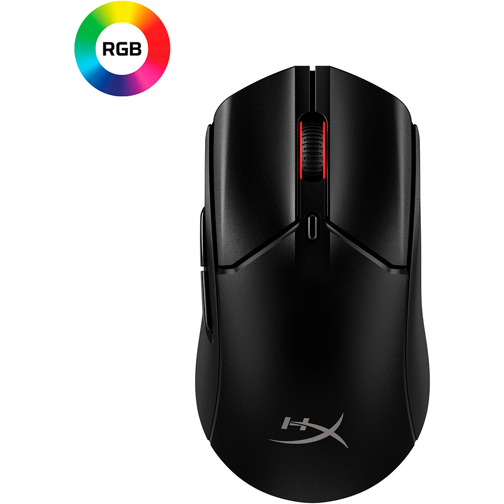 Внешний вид Мышь HYPERX Pulsefire Haste 2 Wireless Black (6N0B0AA)