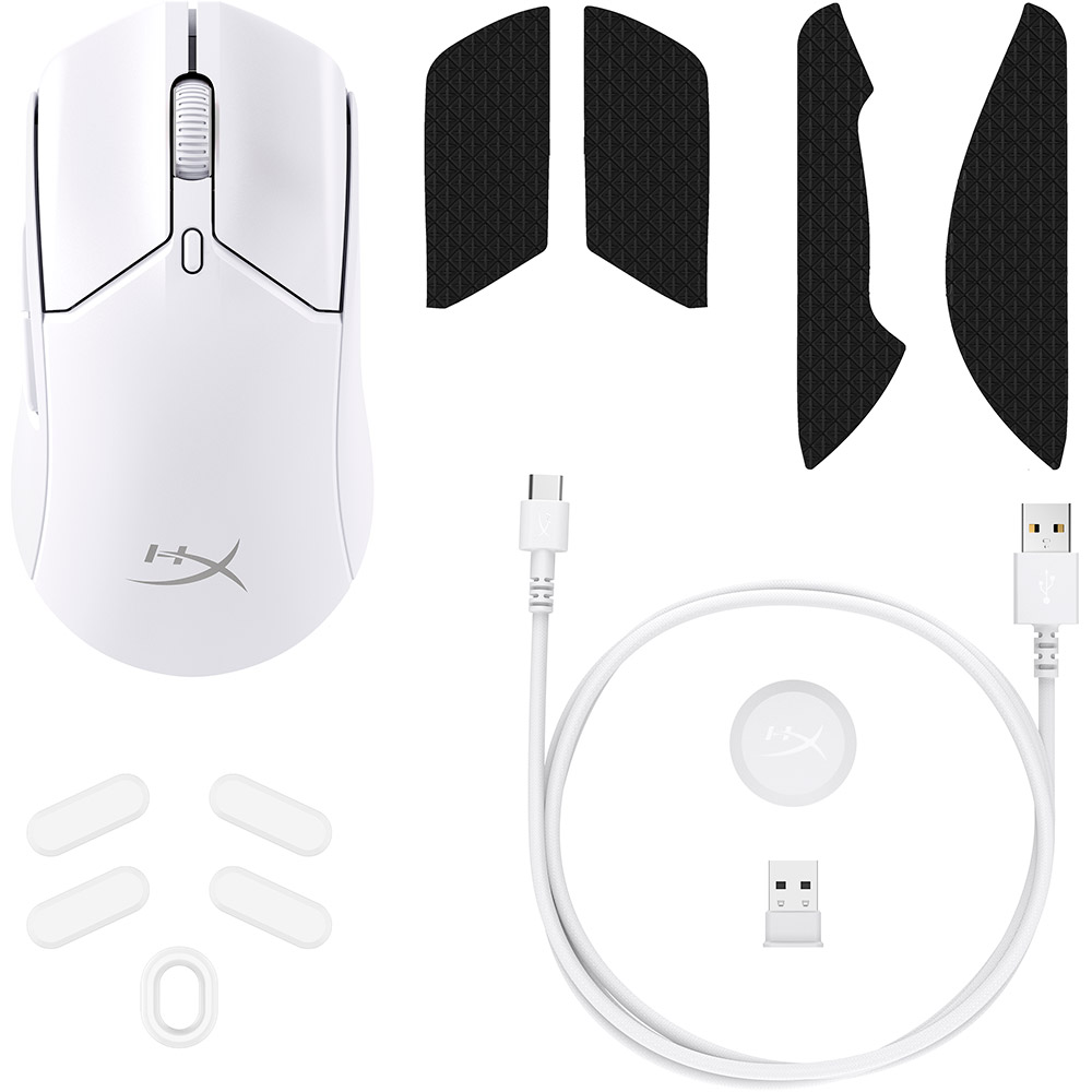 Покупка Мышь HYPERX Pulsefire Haste 2 Wireless White (6N0A9AA)