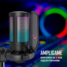 Мікрофон FIFINE Ampligame A6 RGB