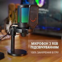 Мікрофон FIFINE Ampligame A6 RGB