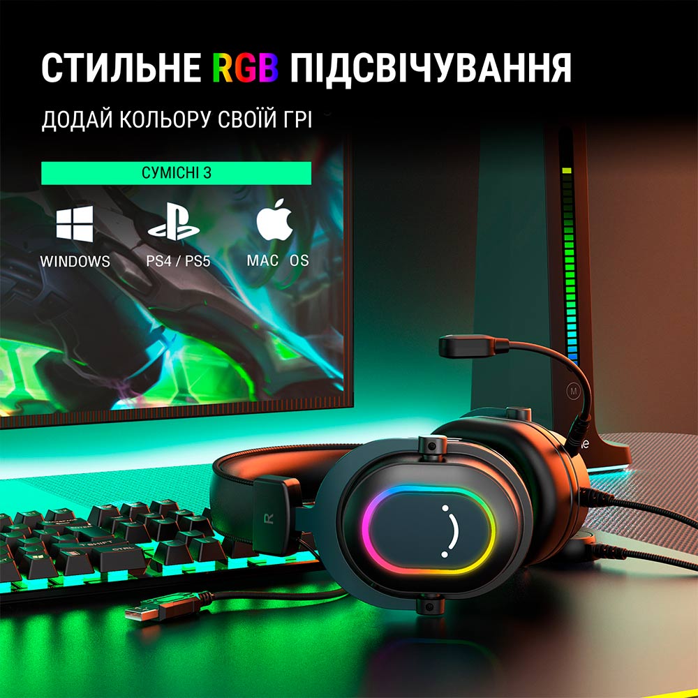 Фото 23 Гарнитура FIFINE H6 RGB Black