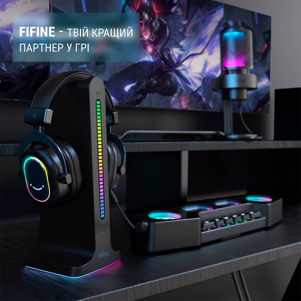 Фото 21 Гарнитура FIFINE H6 RGB Black