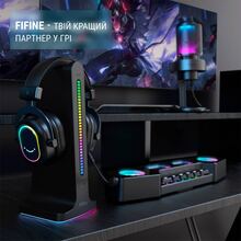 Гарнитура FIFINE H6 RGB Black