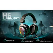 Гарнитура FIFINE H6 RGB Black