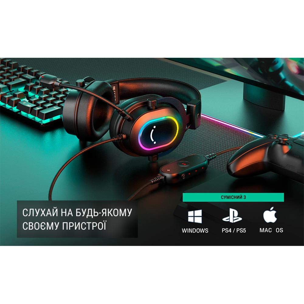 В интернет магазине Гарнитура FIFINE H6 RGB Black