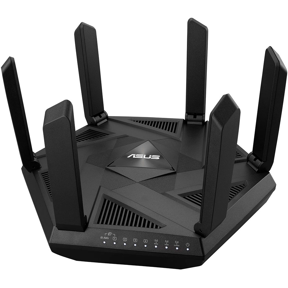 Wi-Fi роутер ASUS RT-AXE7800 (90IG07B0-MU9B00) Wi-Fi роутер ASUS RT-AXE7800 (90IG07B0-MU9B00)
