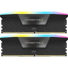 Набір CORSAIR DDR5 32GB 6000MHz Vengeance RGB Black (CMH32GX5M2B6000C40)