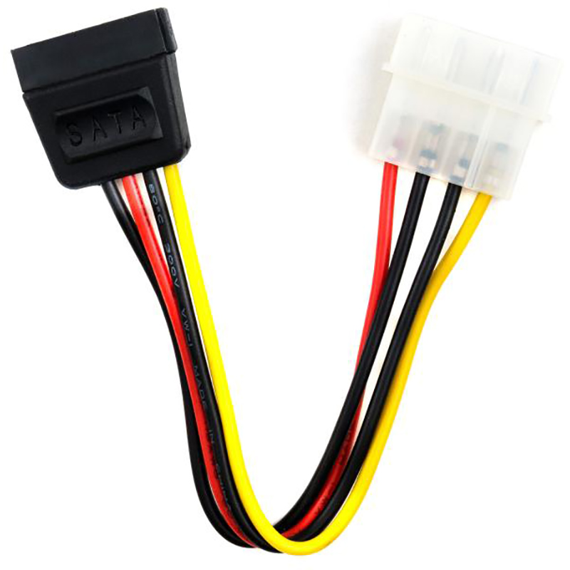 Кабель VINGA SATA Power 0.15m (VCPSATAPW15) Роз'єм 1 SATA