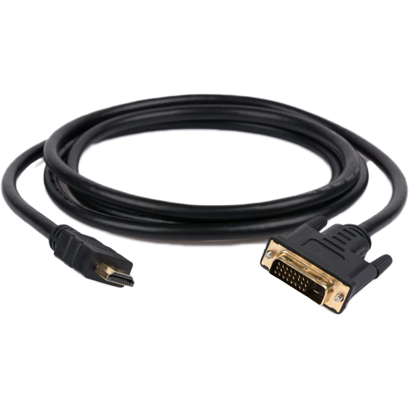 Кабель VINGA HDMI to DVI 24+1 5.0m (VCPHDMIDVI5) Вид кабель