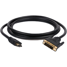 Кабель VINGA HDMI to DVI 24+1 5.0m (VCPHDMIDVI5)