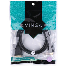 Кабель VINGA HDMI to DVI 24+1 5.0m (VCPHDMIDVI5)